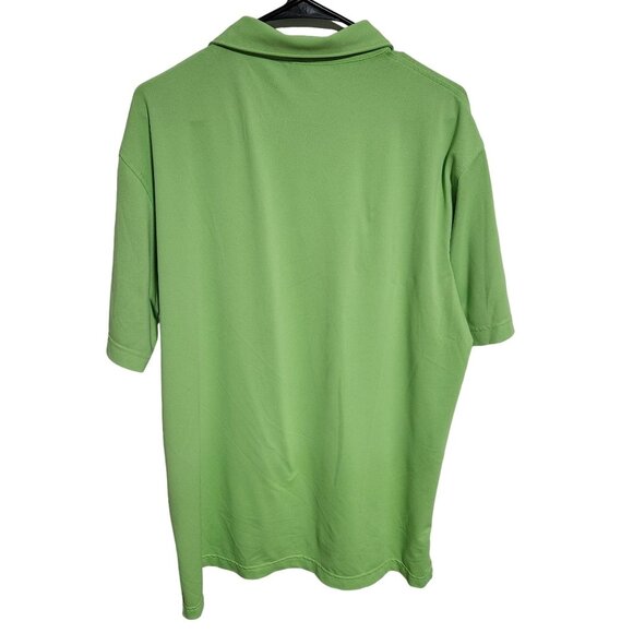 Peter Millar Summer Comfort Polo Shirt Mens Size Large Green Short Sleeve Golf - Picture 2 of 6